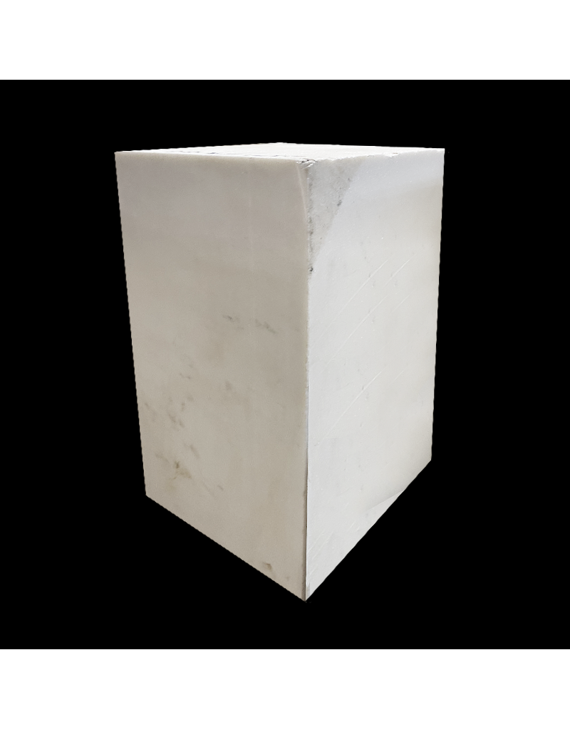 Stone Sivek - Thassos Greek White Marble 16x8x8 103lbs