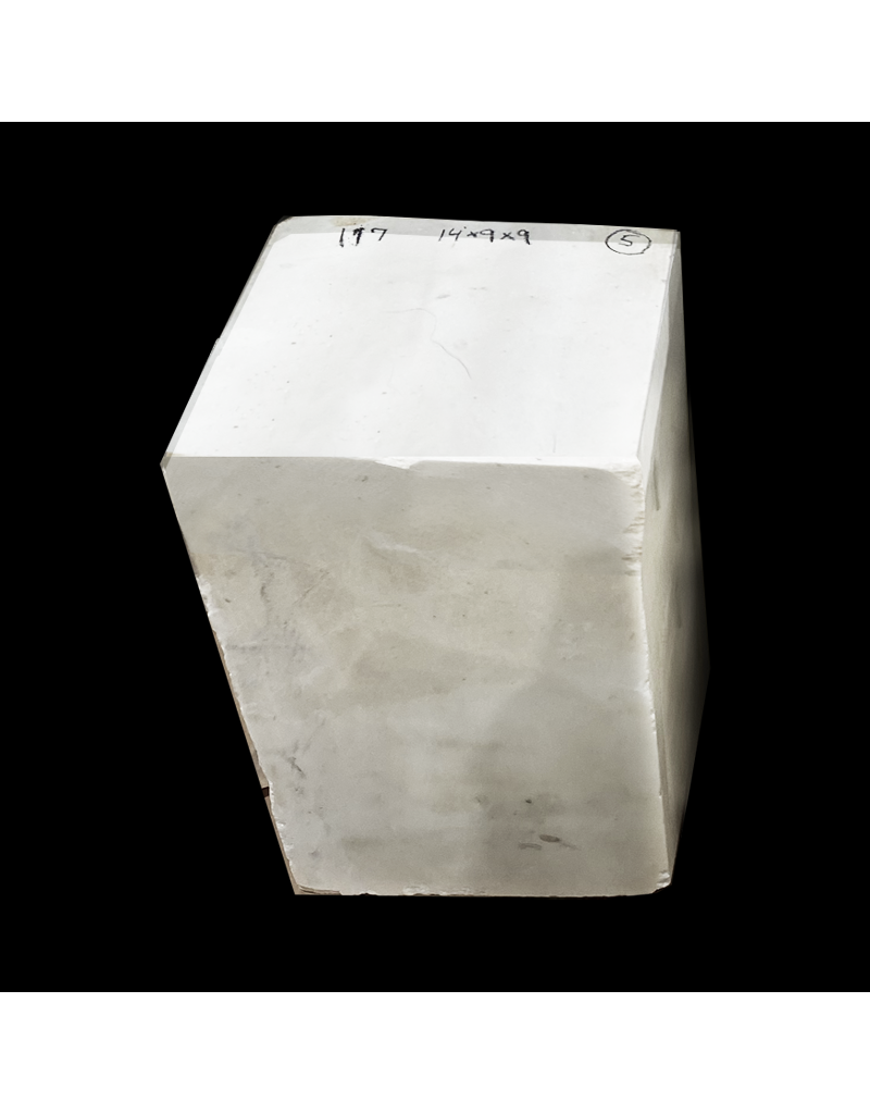 Stone Sivek - Thassos Greek White Marble 14x9x9 118lbs
