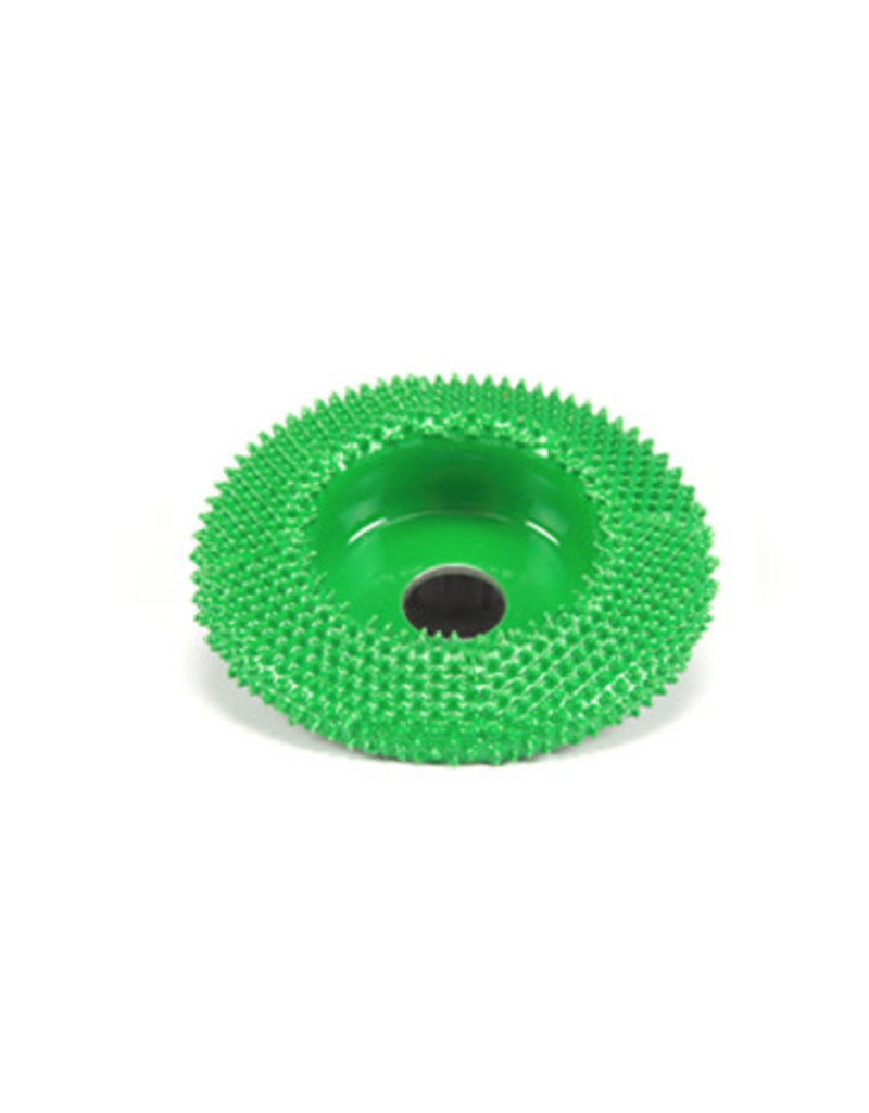 2" Disc Wheel Flat Face Green Coarse Grit Burr