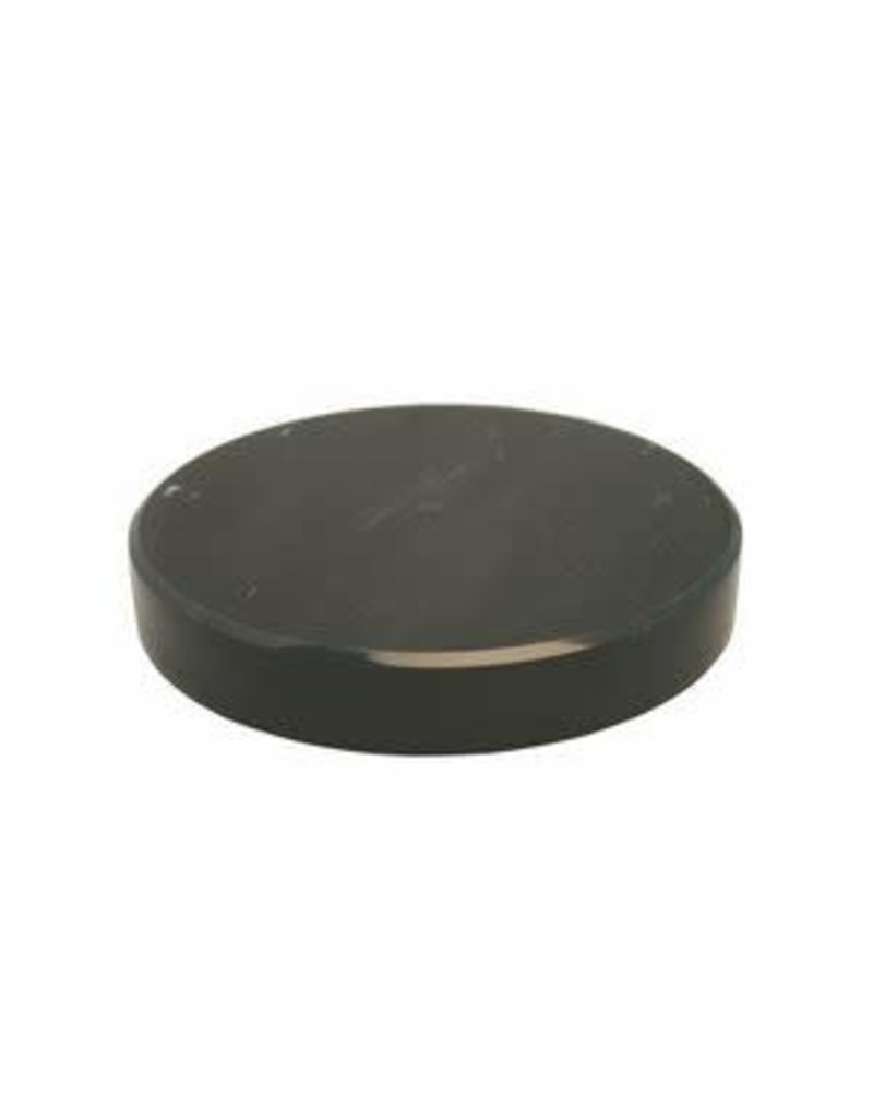 Just Sculpt Black Round Marble Base 6" Diameter x2" #991056