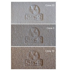SIO-2 ZUMAIA Gray Sculpture Clay 27.6lb Cone 5-10