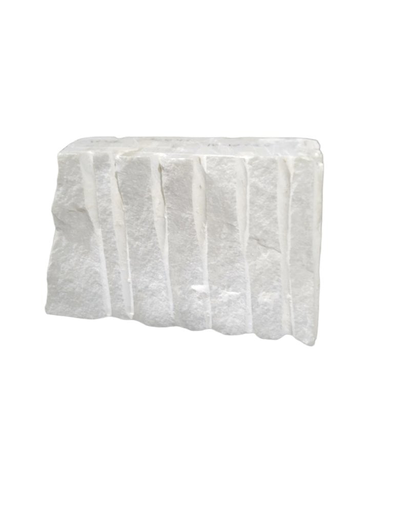 Stone 102lbs Cararra Bianco Marble 18x12x5 #361043