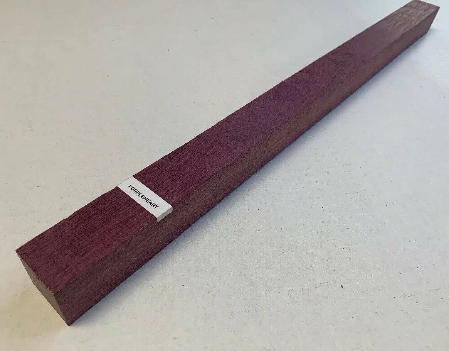 Wood Purpleheart Block 2x2x12 The Compleat Sculptor