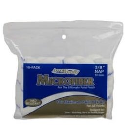 Arroworthy 4" X 3/8" MICROFIBER Mini Roller Cover 10 Pack