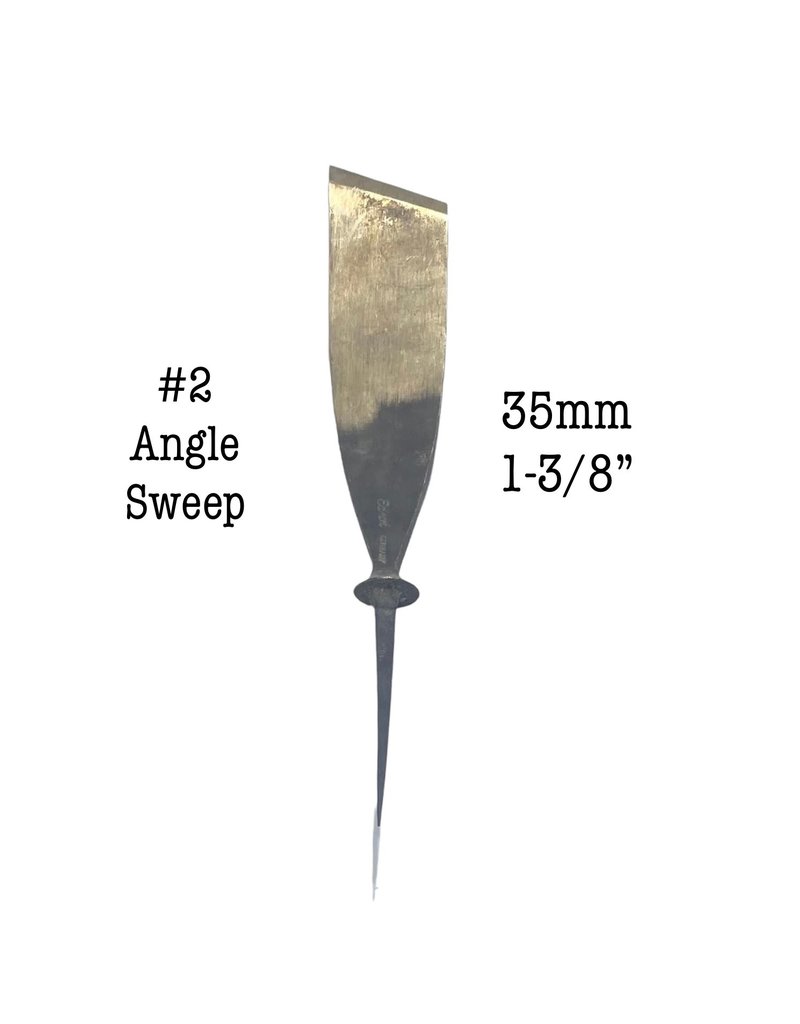 Dastra #2 Skew Wood Chisel 1-3/8'' (35mm) no handle tang