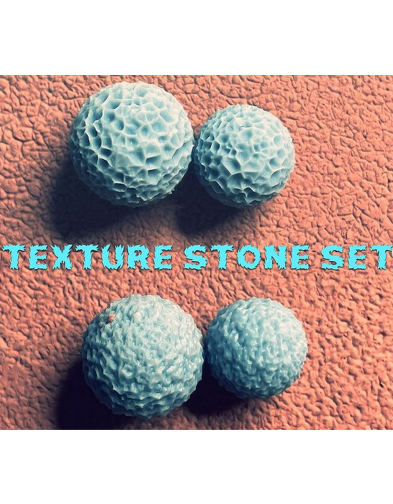 YKSTUDIOUS Texture Balls - Set of 4 Skin Texture Stones