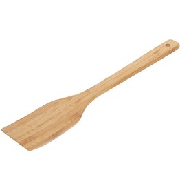 Just Sculpt Flat Handle Bamboo Spatula 12in