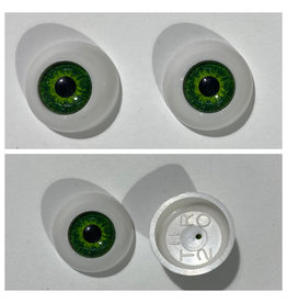 Just Sculpt Acrylic Eyes 20mm Green (Pair)