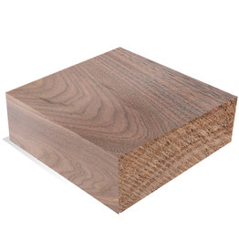 Wood Walnut Block 10x10x4