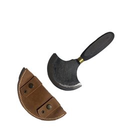 JS-Ukraine Leather Knife Round Large