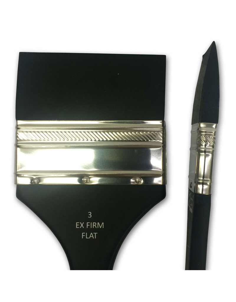 Clay Shaper Flat Brushes 1-3in
