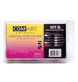 Iwata Com Art Colours Opaque Transparent Kit G