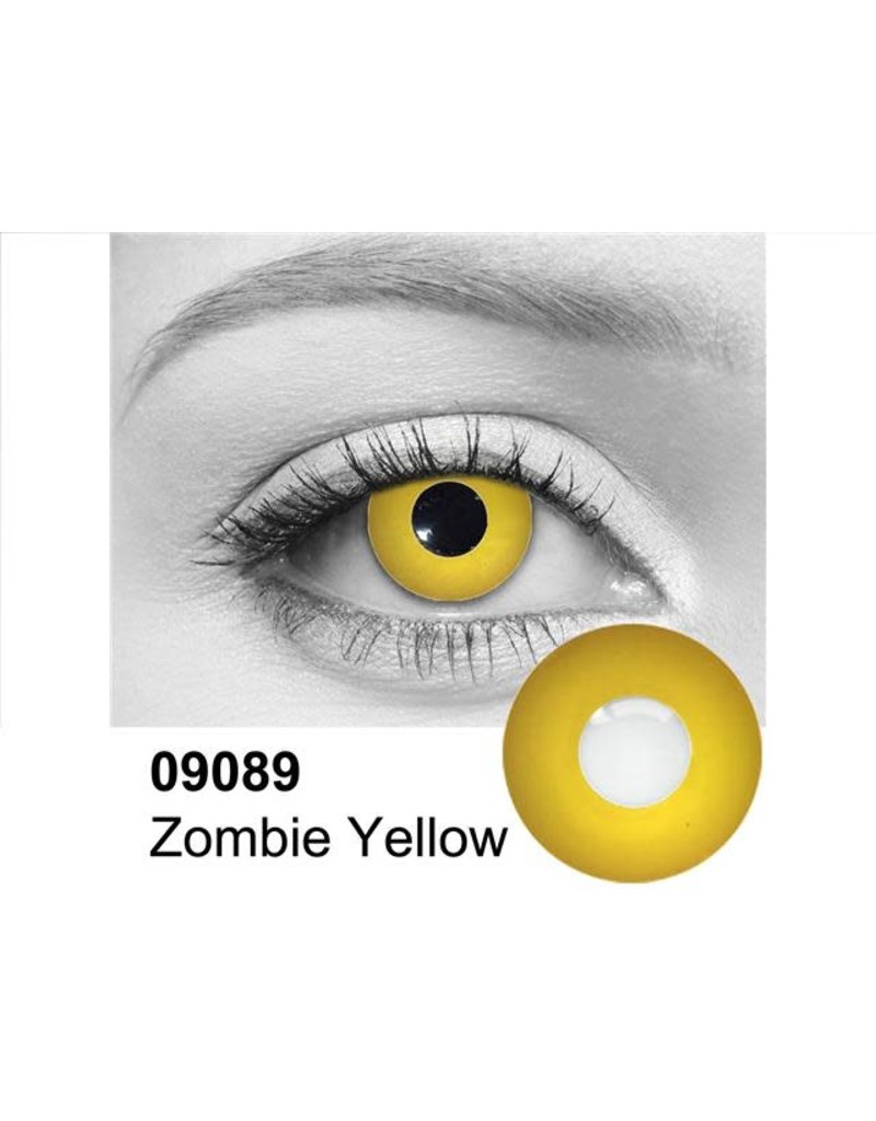 Loox Zombie Yellow Contact Lenses