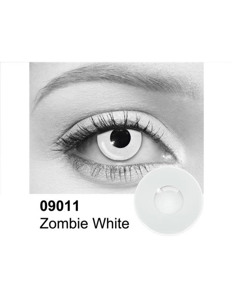 Loox Zombie White Contact Lenses