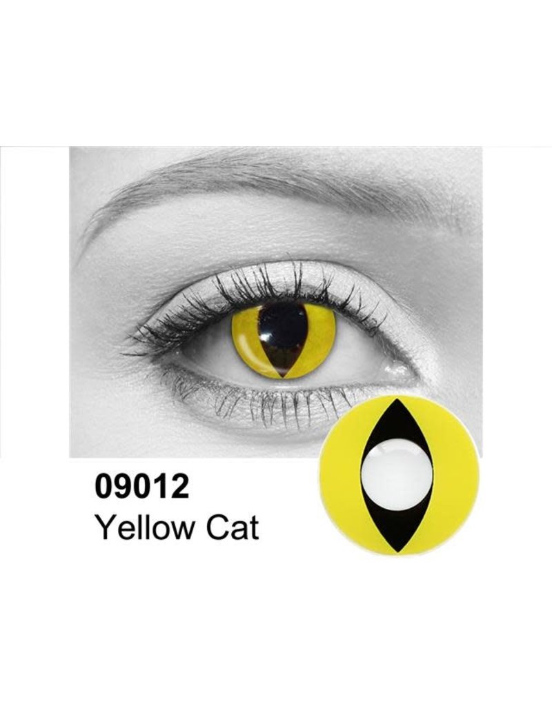Loox Yellow Cat Contact Lenses