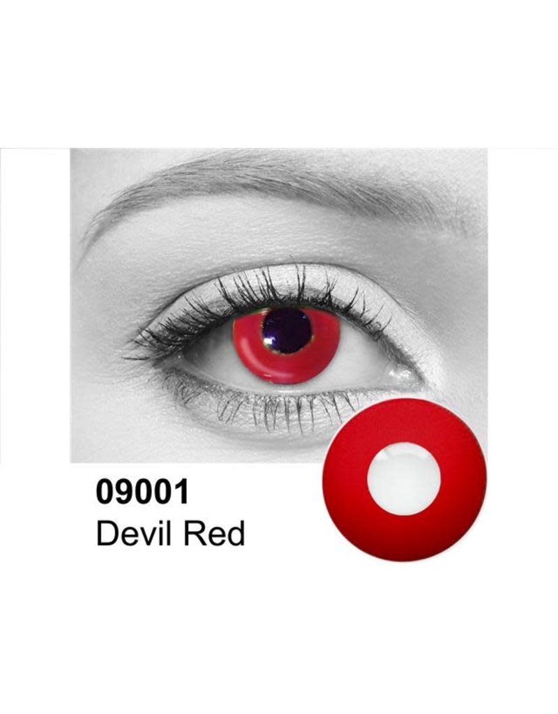 Loox Devil Red Contact Lenses