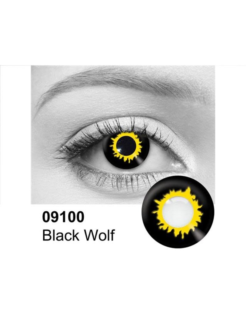 Loox Black Wolf Contact Lenses