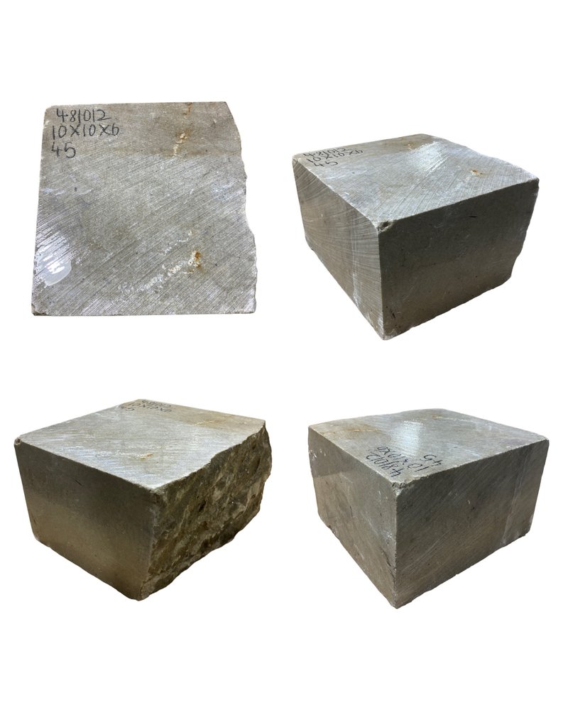Stone 45lb Grey Nero Alabaster 10x10x6 #481012