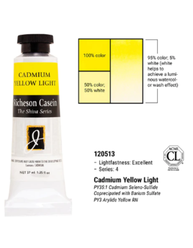 Shiva Casein Cadmium Yellow Light