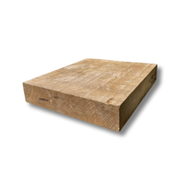 Wood Mahogany Block 13.5X12X3.5 #181005
