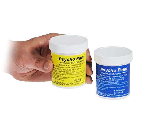 Smooth-On Psycho Paint Platinum Silicone Paint Base - 1 lbs Kit