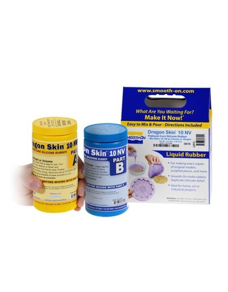 Dragon Skin 10 Fast - Addition Cure Silicone Rubber Compound - Gallon Unit