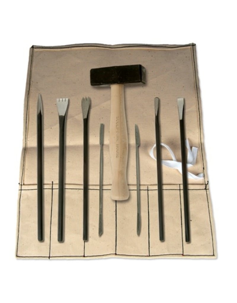 SH Miniature Stone Carving Set of 8 - The Compleat Sculptor - The