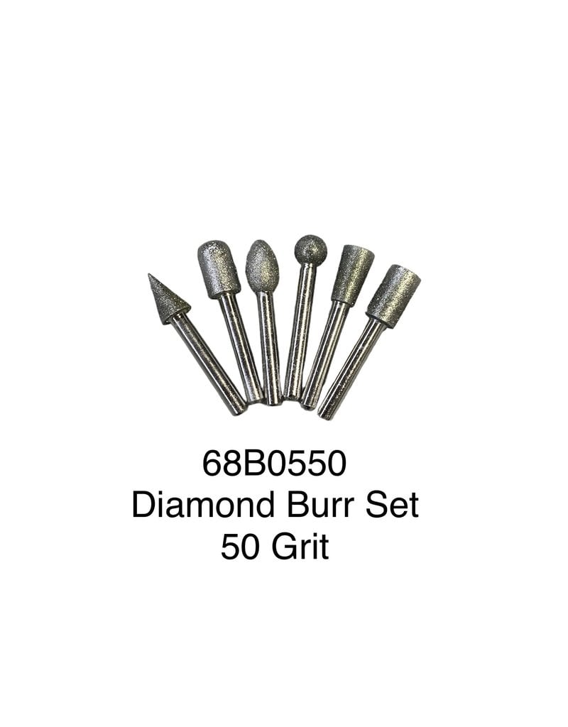 Just Sculpt 1/4 Diamond Burr Set (50grit)