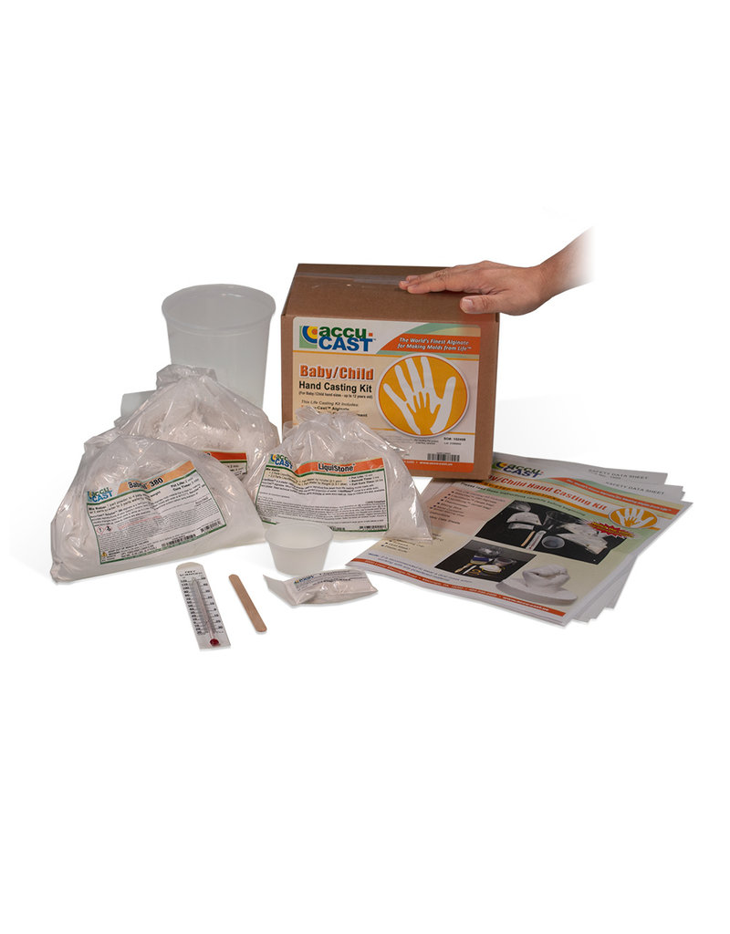 Baby hand casting kit 