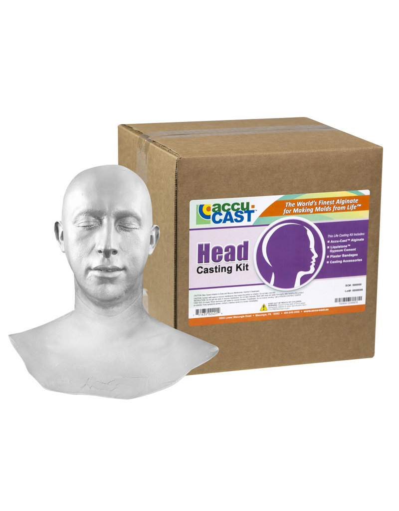Head Casting Kit Alginate - The Compleat Sculptor
