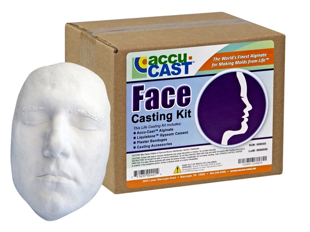 Face Casting Kit Alginate - The Compleat Sculptor