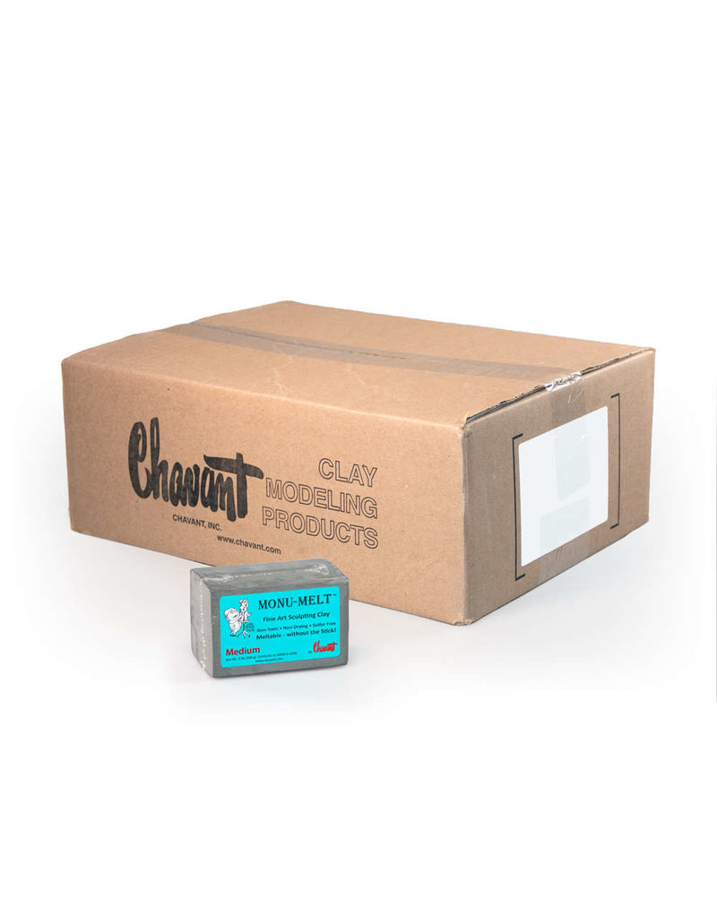Chavant Monu-Melt Medium 40lb Case (2lb Blocks)