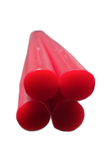 Paramelt Wax Sprues Red Round Solid