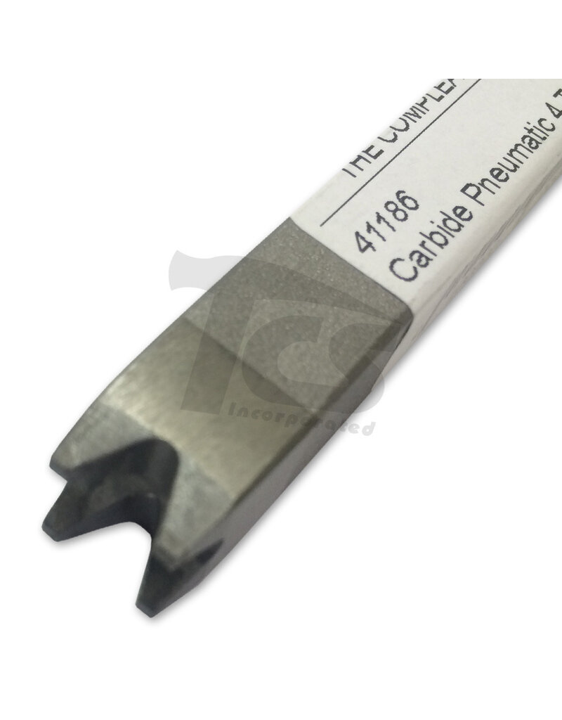 Trow & Holden Carbide Pneumatic 4 Tooth Bushing Chisels