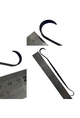 Milani Italian Steel Double Hook Serrated Wax Tools