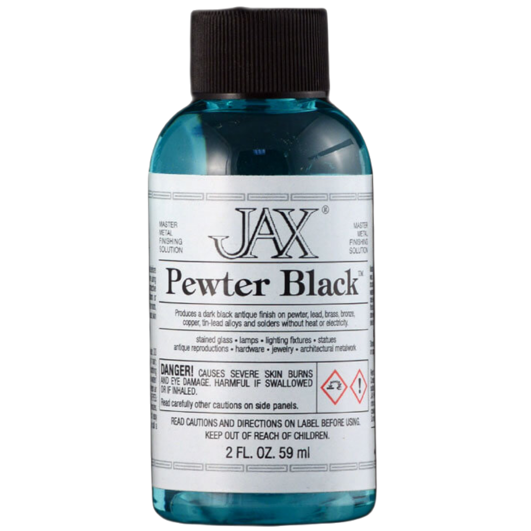 14481- Gallon Jax Pewter Black Solder/Lead Patina