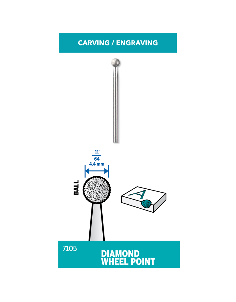 Dremel Diamond Wheel Points