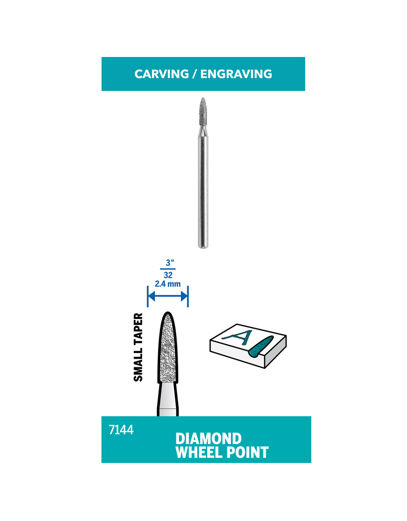 Dremel Diamond Wheel Points