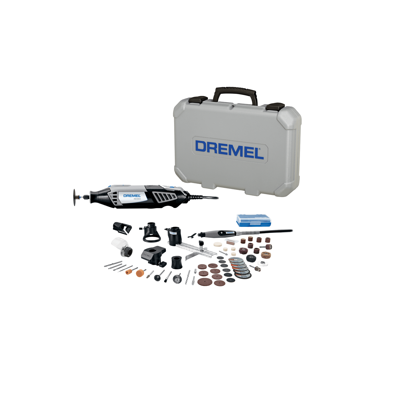 Dremel 4000 Series High Performance Rotary Tool Kit w/ 50 Accessories, 120V  (Dremel 4000-6/50)