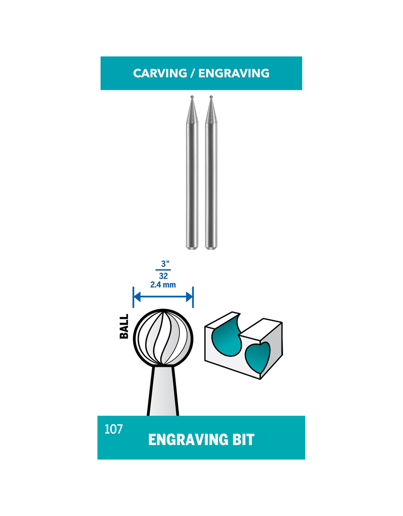 107 Engraving Bits