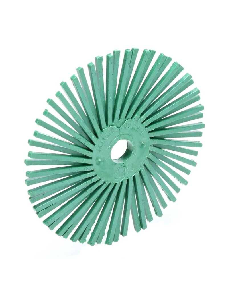 3M Scotch-Brite™ Radial Bristle Disc 3'' Green 50Grit (5 Pack)