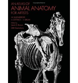 Dover Publications Atlas Of Animal Anatomy Book Ellenberger