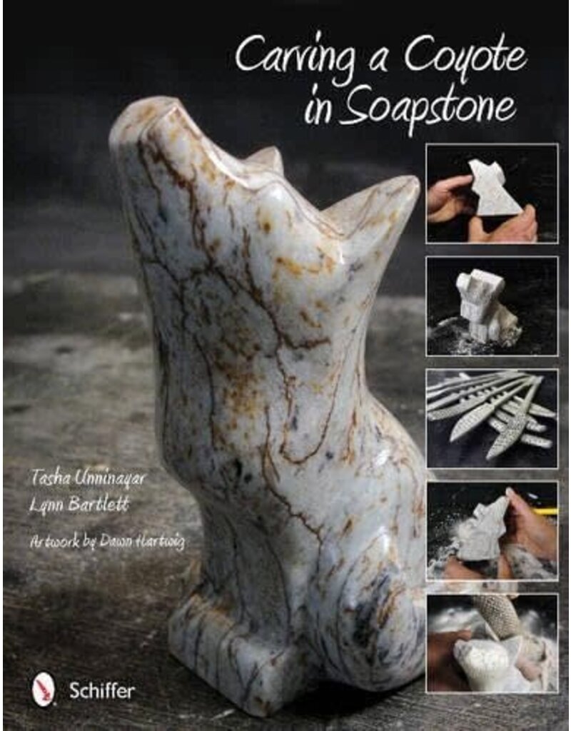 Schiffer Publishing Carving a Coyote in Soapstone Book