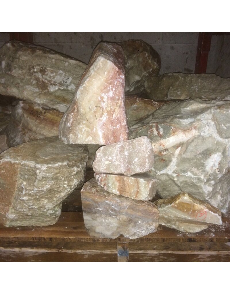 Stone Princess Carlotta Green Alabaster Per Pound