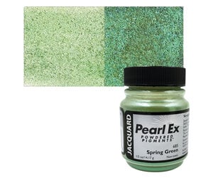 Pigment Spring Green Pearl-Ex .5oz Jacquard