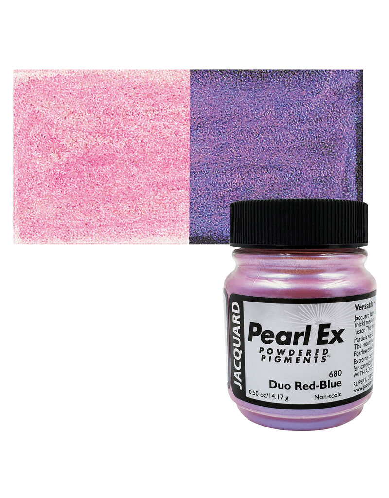 Jacquard Pearl Ex Powder Pigment - Duo Red-Blue .5oz