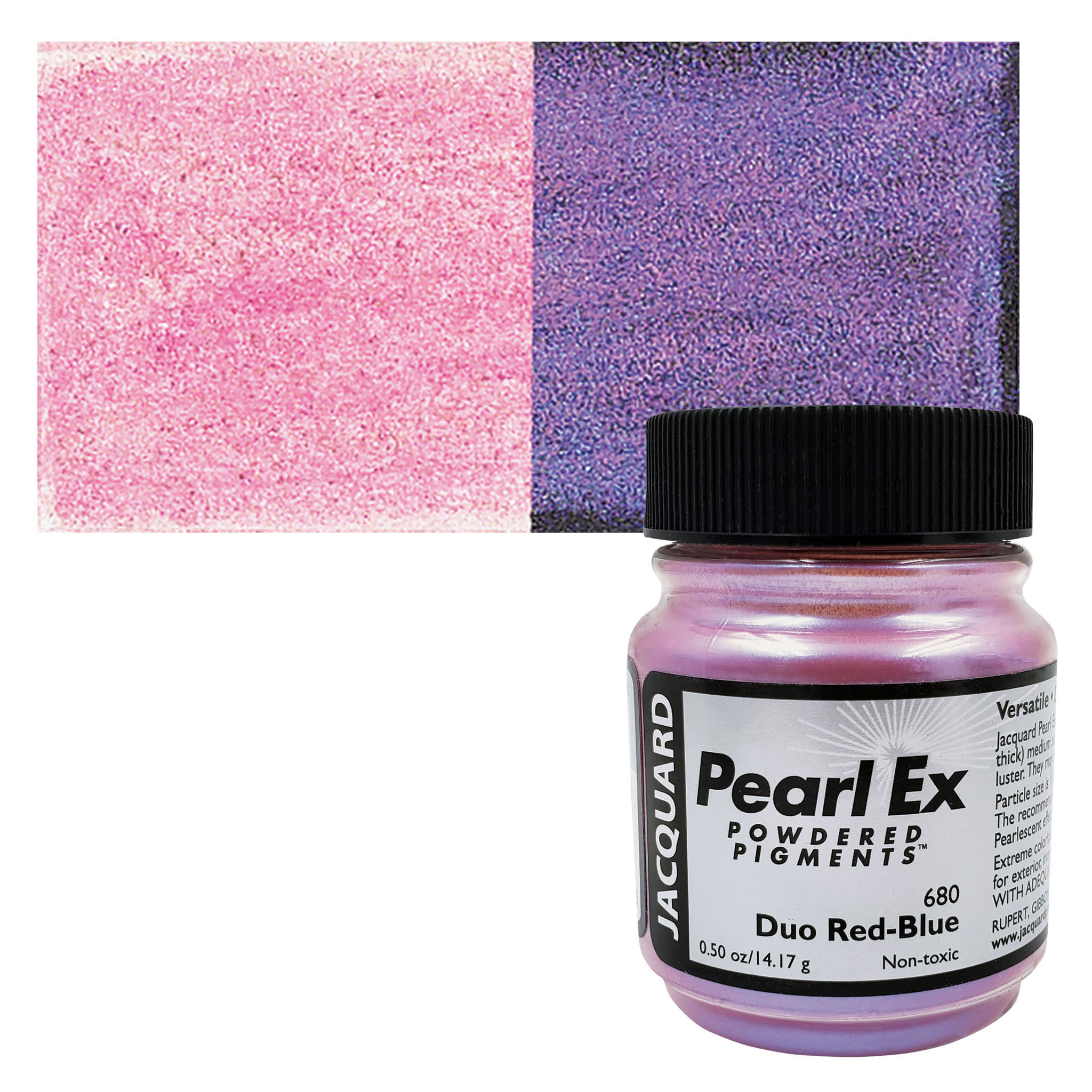 Jacquard Pearl Ex Powder Pigment - Duo Red-Blue .5oz