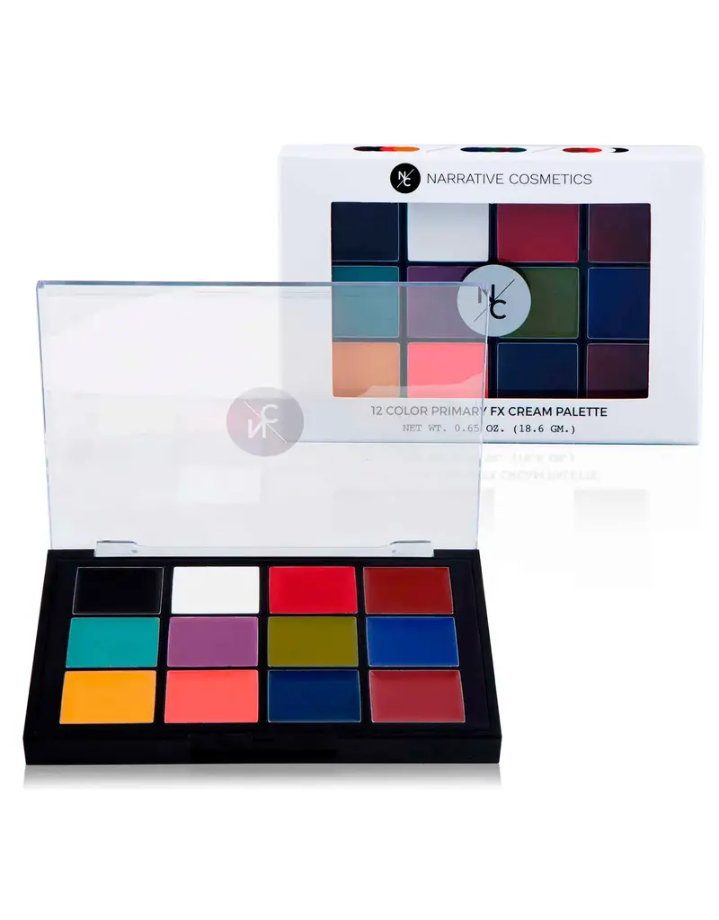 Narrative Cosmetics Quick Drying Primary FX Cream Makeup Palette