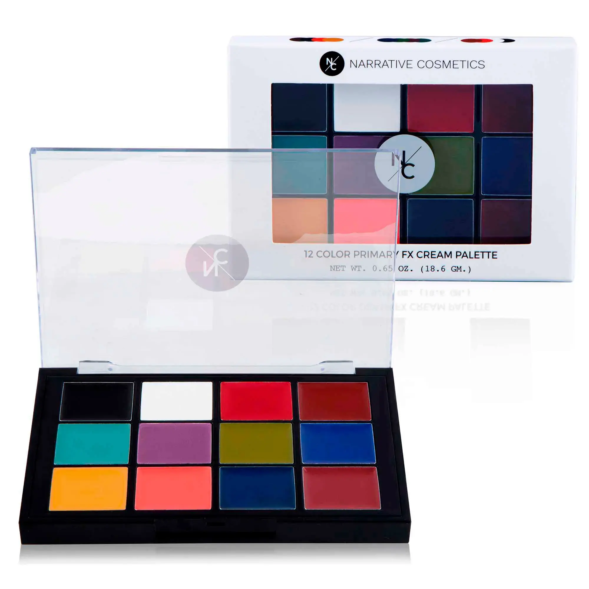 Quick Drying Primary FX Cream Makeup Palette - The Compleat Sculptor