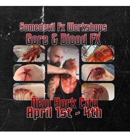 Just Sculpt 240401 4 Day Blood & Gore FX Workshop - Some Devil FX Workshops April 1-4